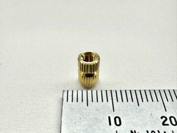 鉛フリー真鍮試作インサートナット